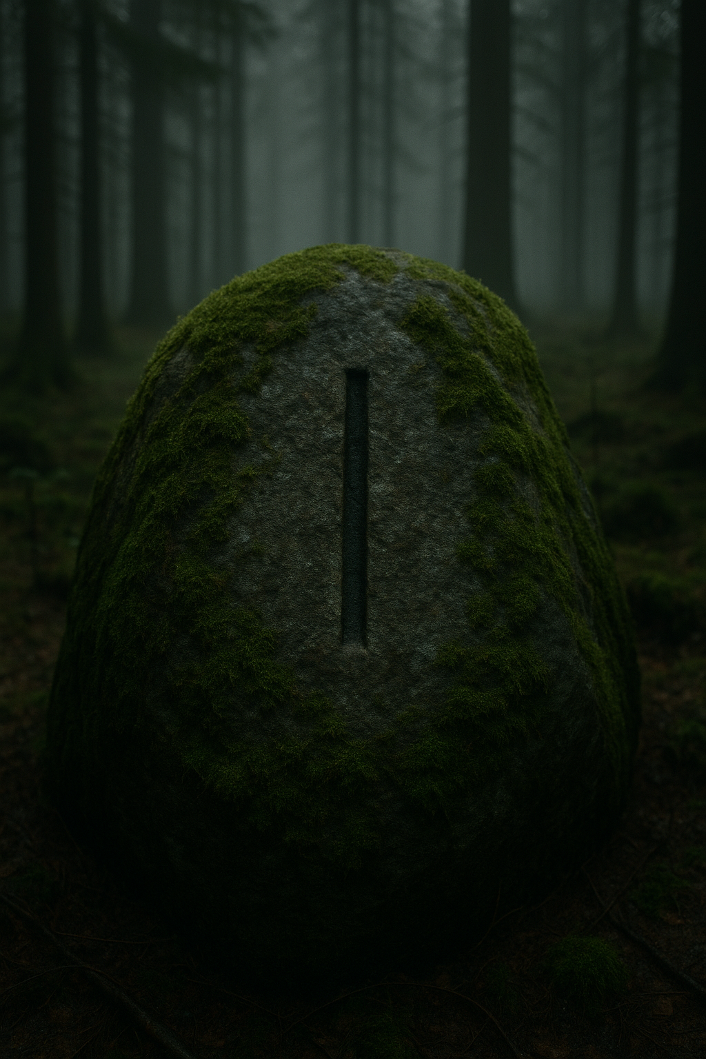 Isa Rune Bedeutung als Symbol für Stillstand, Klarheit und inneres Eis im älteren Futhark