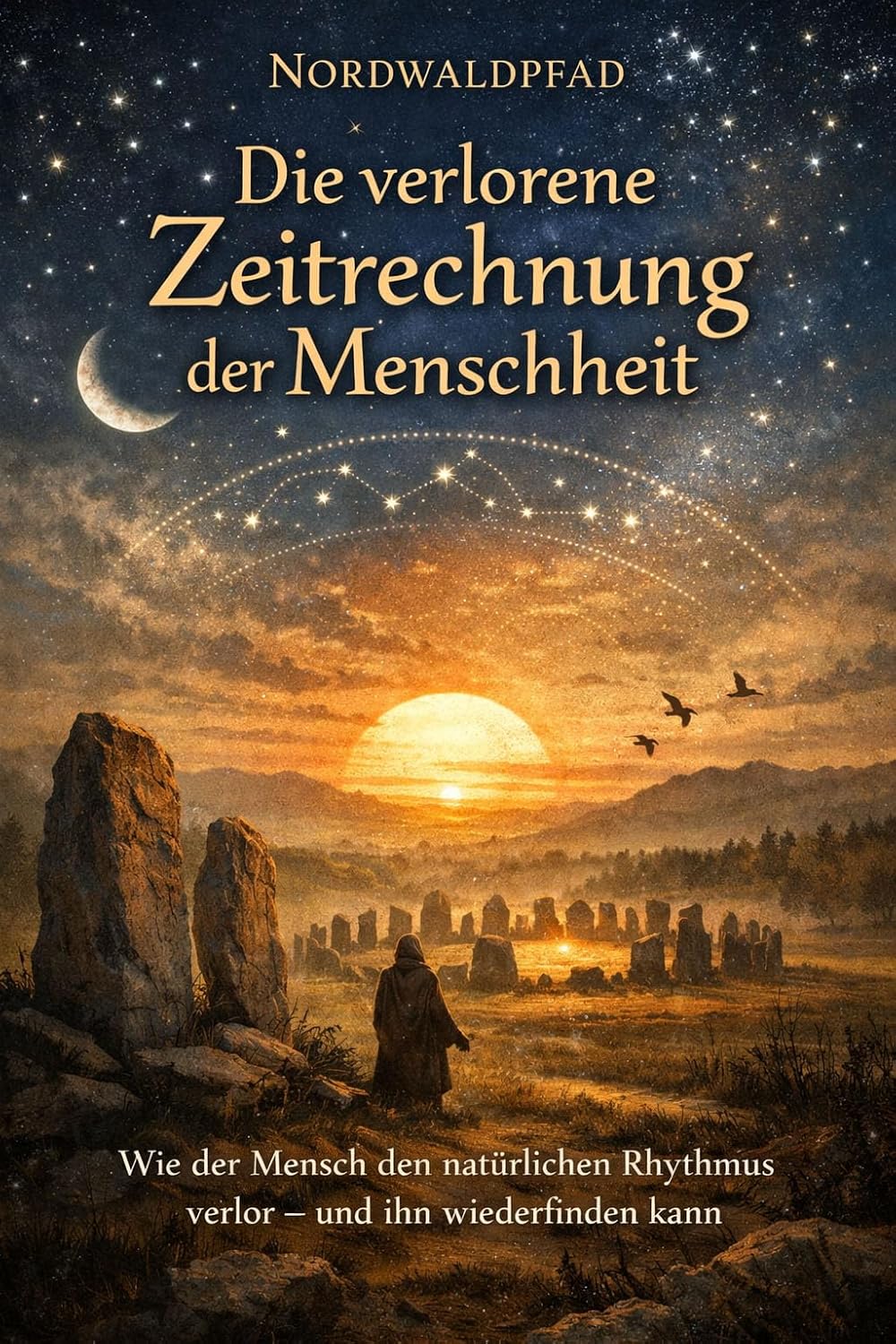 Natürlicher Zeitrhythmus des Menschen im Einklang mit Sonnenaufgang und Naturzyklus
