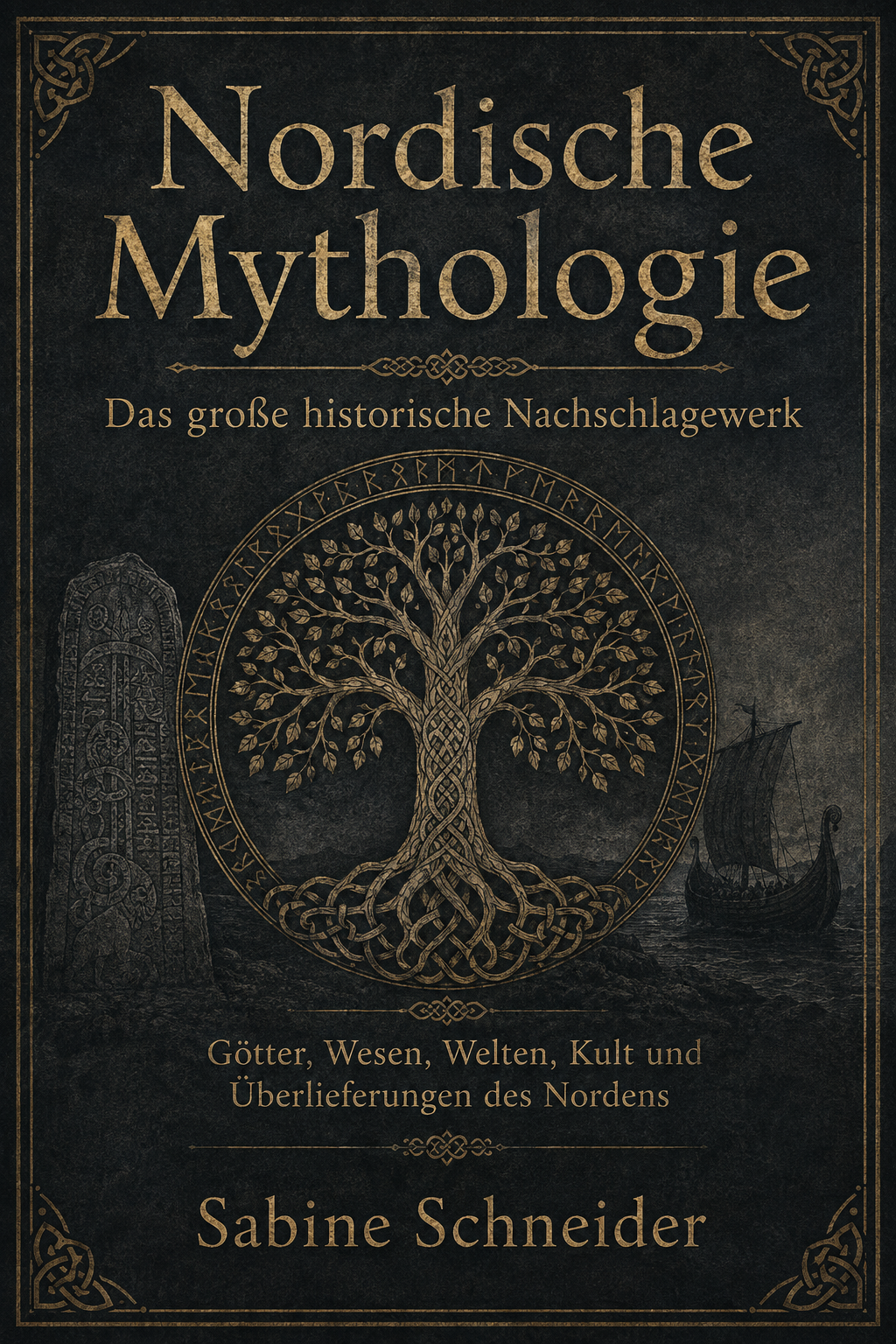 Nordische Mythologie Nachschlagewerk – Buchcover des historischen E-Books